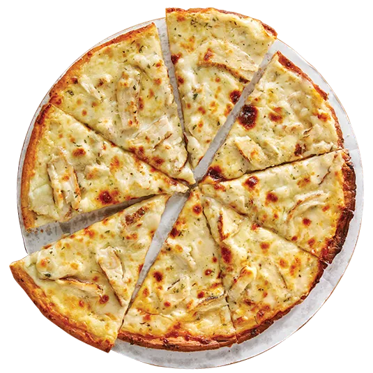Cauliflower Crust Chicken Alfredo