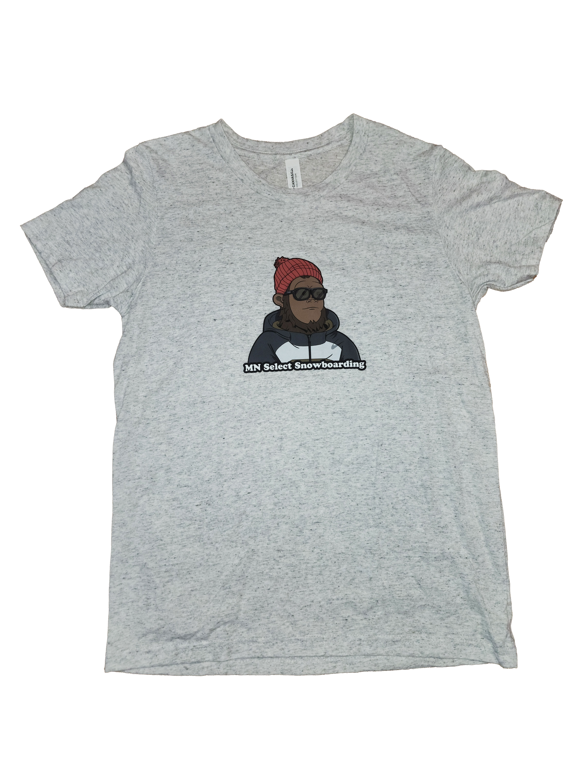 T-shirt Pour Enfant Smallfoot Gris - Neuf Sans Étiquettes