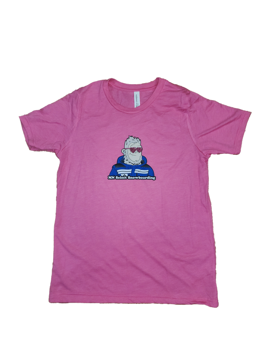 Kids Short Sleeve MNSS T-Shirt - PINK